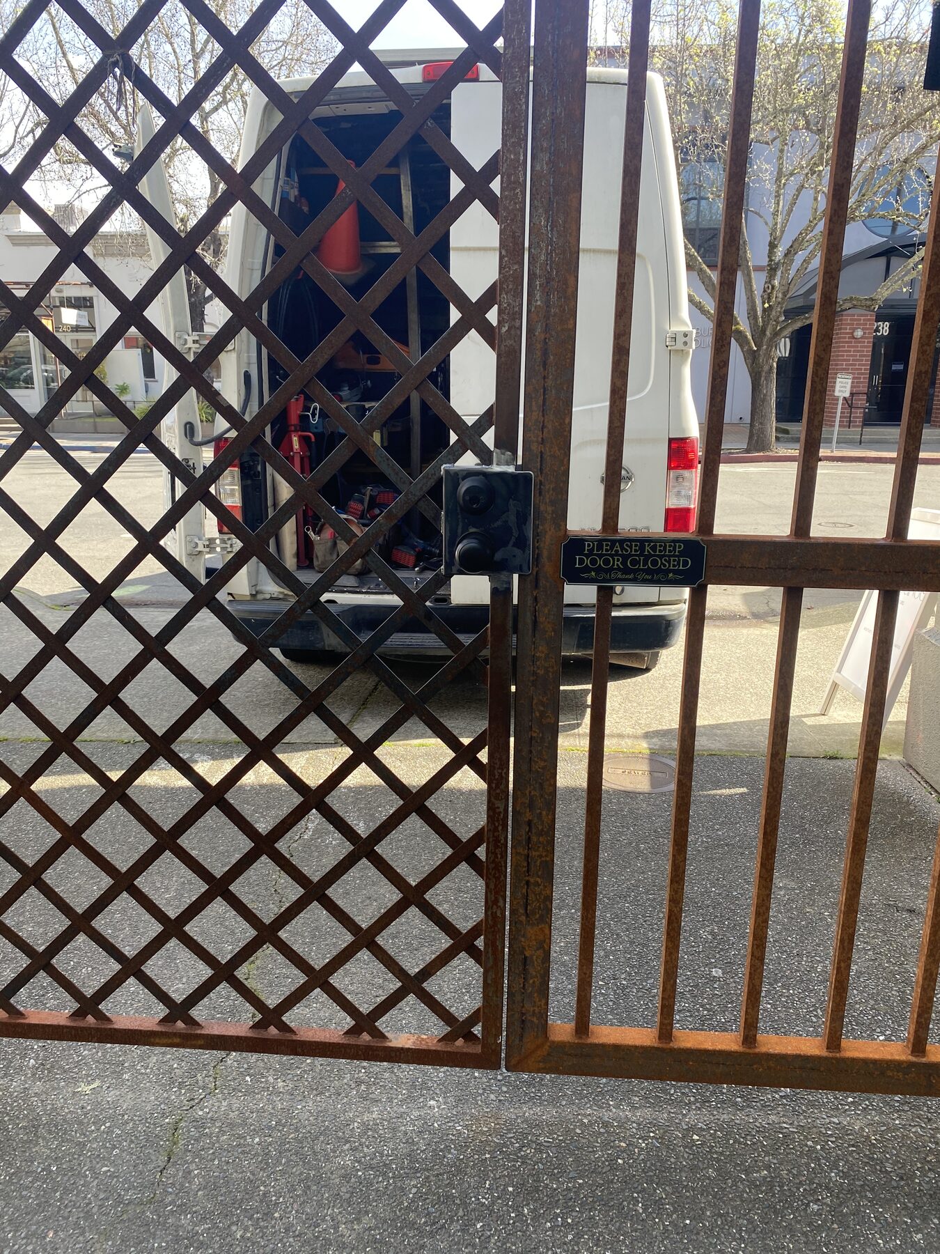 Lattice Security Gate